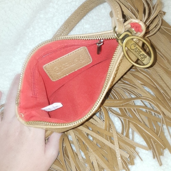 Carlos Santana Fringe Wristlet NWOT - Picture 3 of 3